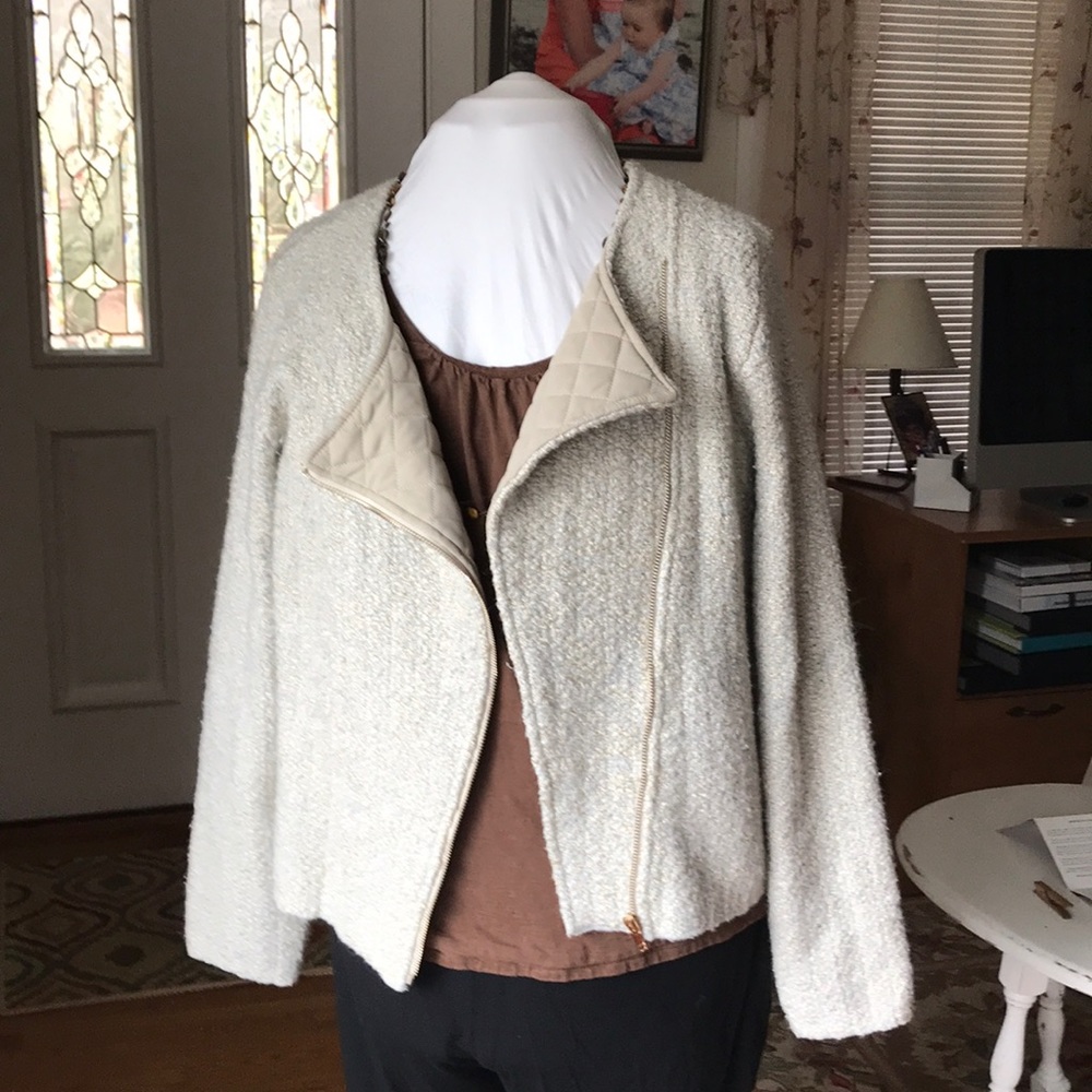 Coldwater Creek Moto Jacket 14
